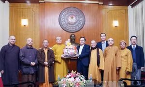 Chung tay mang Tết ấm no đến với người nghèo