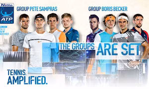 Rafael Nadal gặp Dominic Thiem, Federer gặp Zverev tại ATP World Tour Finals