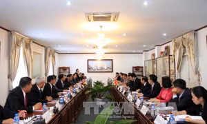 Lào đánh giá cao hợp tác giữa 2 Văn phòng Chủ tịch nước Việt - Lào