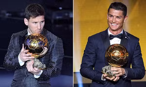 Danh hiệu Quả bóng vàng 2017: Ronaldo chiếm ưu thế trước Messi