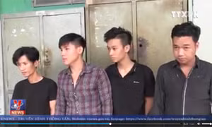 Chỉ nửa ngày bắt gọn băng cướp xe SH bằng hung khí