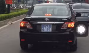 Xử lý xe biển xanh lấn làn buýt nhanh