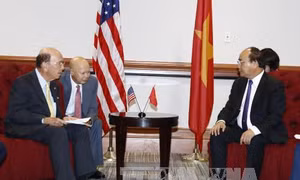 Thủ tướng Nguyễn Xuân Phúc tiếp Bộ trưởng Thương mại Hoa Kỳ