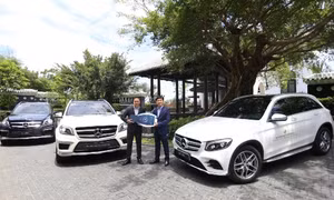 Mercedes-Benz GLC gia nhập đội xe của InterContinental Đà Nẵng