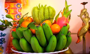 Mâm ngũ quả - nét đặc trưng của Tết Việt