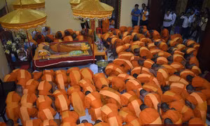 Lễ truy niệm Hòa thượng Danh Nhưỡng, Phó Pháp chủ Giáo hội Phật giáo Việt Nam 