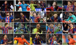 Ngắm những 'siêu phẩm' đưa Messi gia nhập CLB 100 bàn thắng ở các cúp châu Âu