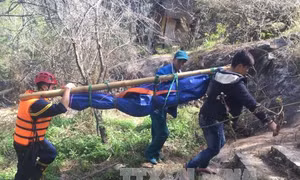 Đu dây vượt thác Hang Cọp ở Đà Lạt, một du khách Ba Lan tử nạn