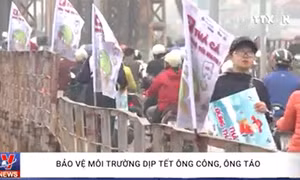 Bảo vệ môi trường dịp Tết ông Công, ông Táo