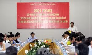 Khung tiêu chuẩn chức danh, tiêu chí đánh giá cán bộ - Một quyết định tiến bộ, hợp lòng dân 