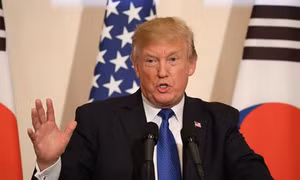Tổng thống Trump cấm máy bay chở khách Mỹ hoạt động gần Triều Tiên 