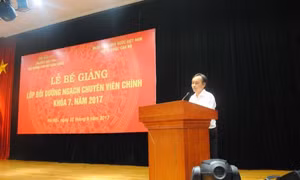 Giải thể Trường Đào tạo, bồi dưỡng cán bộ, công chức