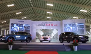 Xuất xưởng xe Mazda CX-5 mới