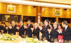Chiêu đãi trọng thể chào mừng Tổng Bí thư, Chủ tịch Trung Quốc Tập Cận Bình 