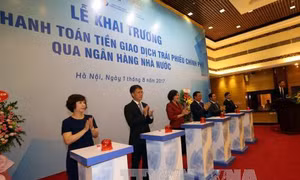 Triển khai thanh toán tiền giao dịch trái phiếu Chính phủ qua Ngân hàng Nhà nước