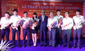 Vedan Việt Nam tôn vinh nhân viên gắn bó 20 năm