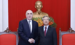 Chủ nhiệm Ủy ban Kiểm tra Trung ương tiếp Bộ trưởng Ngoại giao Cộng hòa Azerbaijan