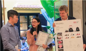 Thiết kế 'Tịnh Liên' giành giải nhất cuộc thi 'Hanoia Design Contest'