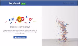 Lấy sinh nhật làm Ngày tình bạn, Facebook ‘hút’ những chia sẻ bạn bè