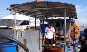 Chở lậu gần 30.000 lít dầu DO và 1.000 lít dầu nhớt