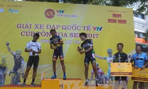 Giải đua xe đạp quốc tế năm 2017: Cua rơ của Philippines giành giải Nhất chặng Hà Nội-Thanh Hóa