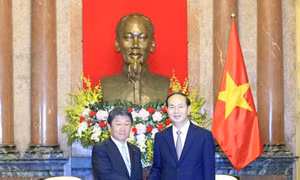 Chủ tịch nước Trần Đại Quang: Tăng cường hợp tác thương mại, đầu tư giữa Việt Nam - Nhật Bản 