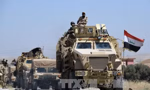 Tiêu diệt hàng chục tay súng IS tại biên giới Iraq - Syria 