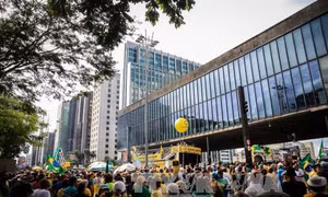 Brazil: Hàng chục nghìn người biểu tình phản đối dự luật của Chính phủ