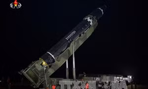 Mỹ biết trước 3 ngày về vụ phóng thử tên lửa trong đêm của Triều Tiên