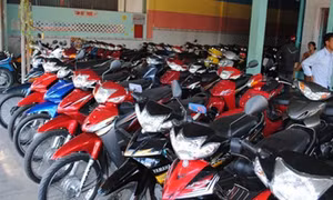 Mua xe máy của người phạm tội có sao không?
