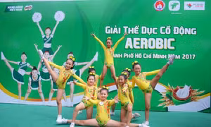 Giải Thể dục cổ động Aerobic TP.HCM tranh cúp Milo