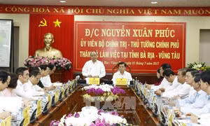 Thủ tướng: Bà Rịa - Vũng Tàu đang đứng trước bước ngoặt phát triển 