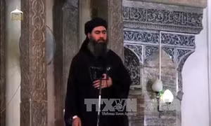 Truyền hình Syria đưa tin thủ lĩnh IS Abu Bakr al-Baghdadi bị tiêu diệt 