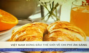 Người Việt đứng hàng đầu thế giới về chi phí ăn sáng