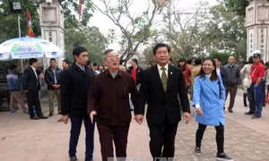 Kiểm tra công tác tổ chức Lễ hội đền Trần 