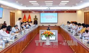 Lãnh đạo TTXVN làm việc với Trưởng các cơ quan đại diện Việt Nam ở nước ngoài nhiệm kỳ 2017 - 2020