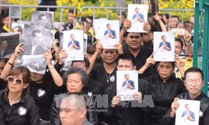 Trang trọng, xúc động lễ hóa thân Nhà Vua Thái Lan Bhumibol Adulyadej
