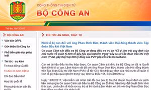 Khởi tố thành viên Hội đồng thành viên Tập đoàn Dầu khí Việt Nam Phan Đình Đức 
