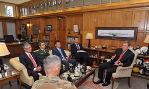 Đại sứ Phạm Quang Vinh thăm Học viện Quân sự Hoa Kỳ West Point