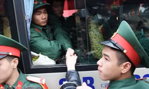 3.500 thanh niên Thủ đô lên đường nhập ngũ