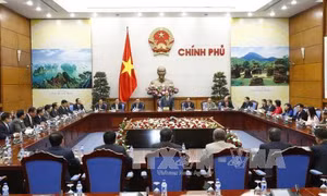 Thủ tướng gặp mặt các Đại sứ, Trưởng Cơ quan đại diện Việt Nam ở nước ngoài