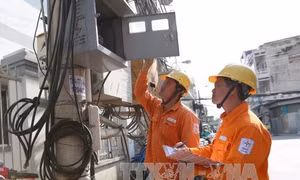 Ngành điện triển khai lắp đặt đại trà công tơ điện tử