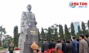 Tuổi trẻ Hà Tĩnh kỷ niệm ngày sinh Tổng Bí thư Trần Phú