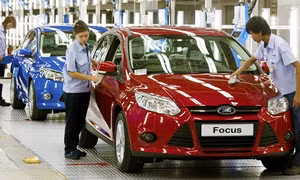 Ford tung chiếc Ford Focus đầu tiên tại Trung Quốc