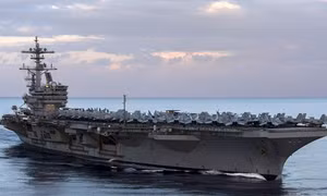Mỹ sẽ đưa tàu sân bay Carl Vinson tới tập trận tại Hàn Quốc