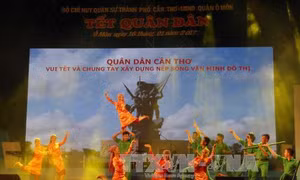 Ấm áp Tết quân - dân 