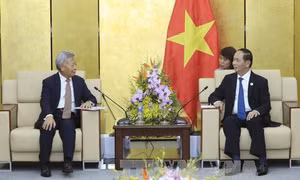 APEC 2017: Chủ tịch nước Trần Đại Quang tiếp Chủ tịch AIIB 