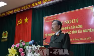 Tổng kết đợt cao điểm tấn công trấn áp tội phạm tại Tây Nguyên