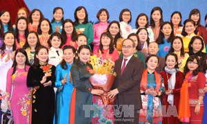 Bà Nguyễn Thị Thu Hà tái cử Chủ tịch Hội Liên hiệp Phụ nữ Việt Nam khóa XII 