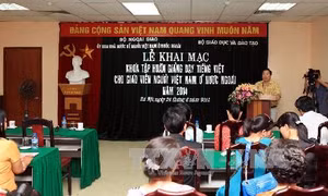 Học tiếng Việt - nhu cầu thiết yếu của cộng đồng người Việt Nam ở nước ngoài 